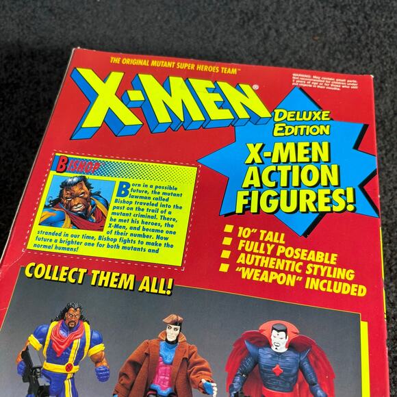 Vintage X-Men Bishop Deluxe Edition 10" Action Figure - Toy Biz 1994 New in Box - Picture 9 of 10
